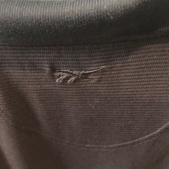 Black Reebok Golf Shirt - Picture 3 of 6